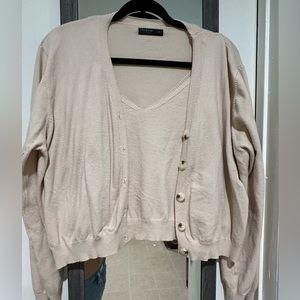 Cardigan vest